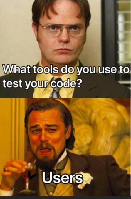 Test that code.